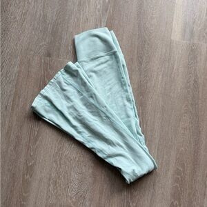 Free people! Super cute and stretchy bell bottoms (AQUA) (XS) (LIKE NEW)